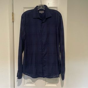 VINCE men’s button down dress shirt